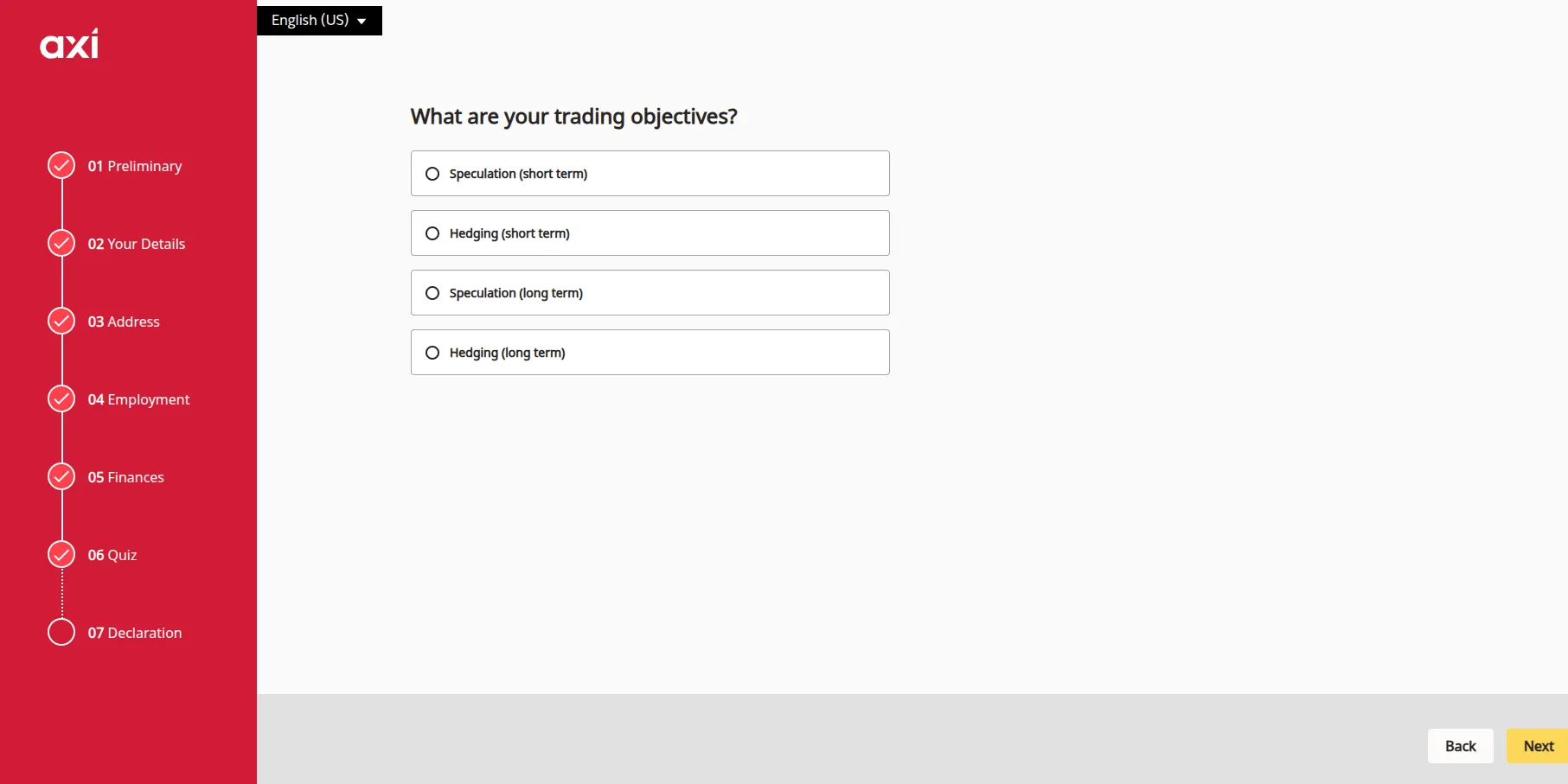 Registration Steps