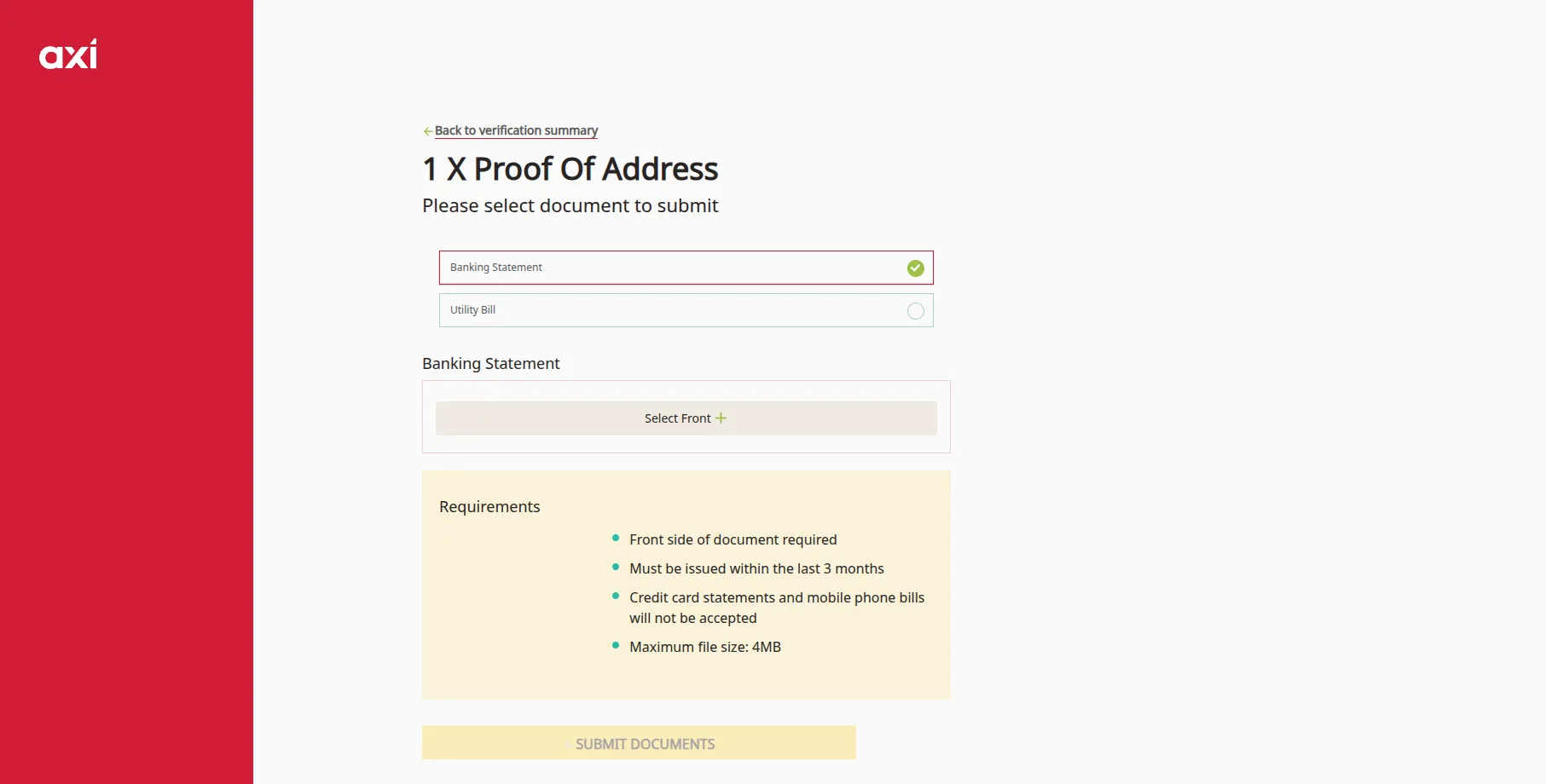 Registration Steps