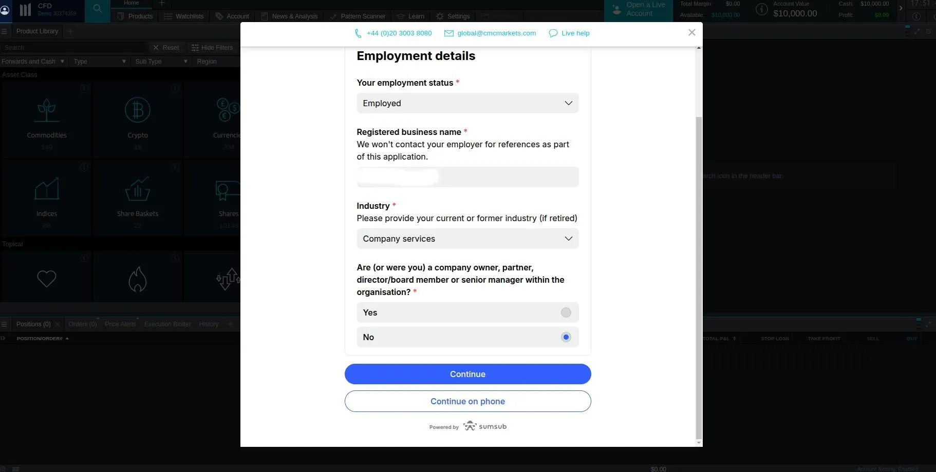 Registration Steps