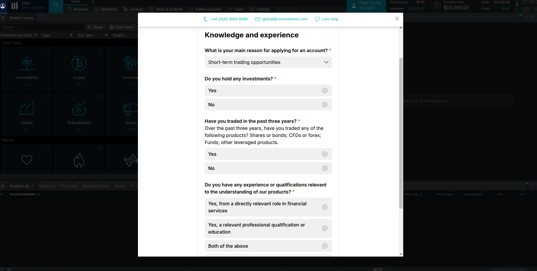 Registration Steps