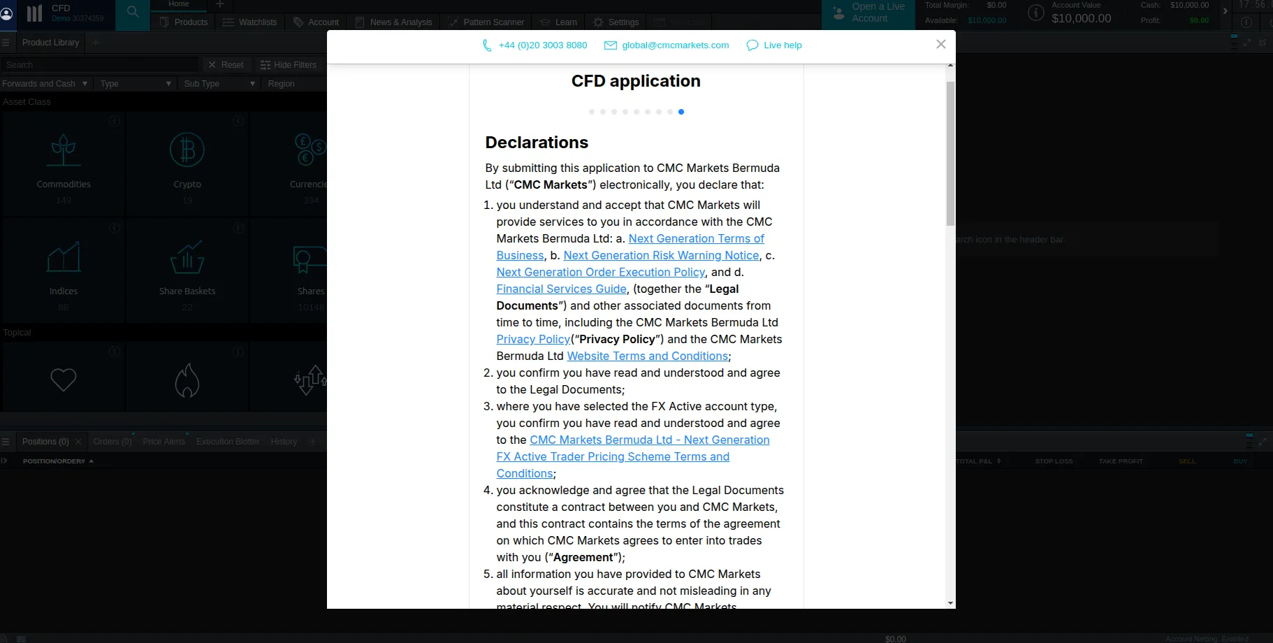 Registration Steps