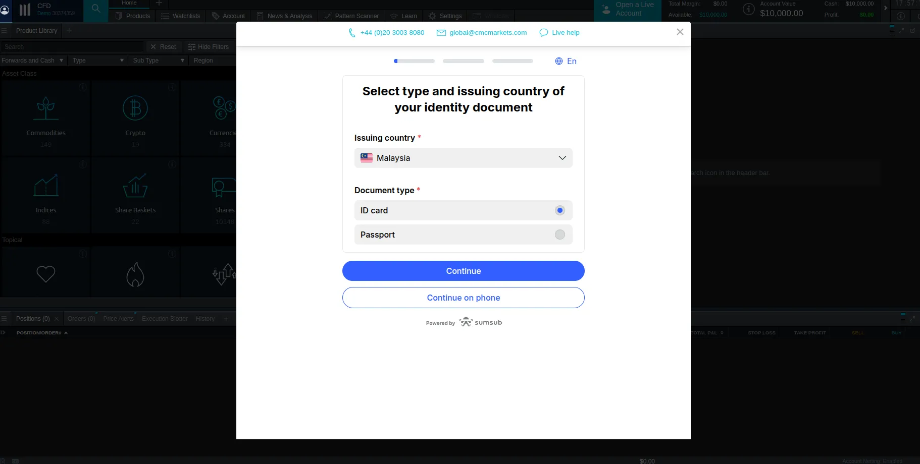 Registration Steps