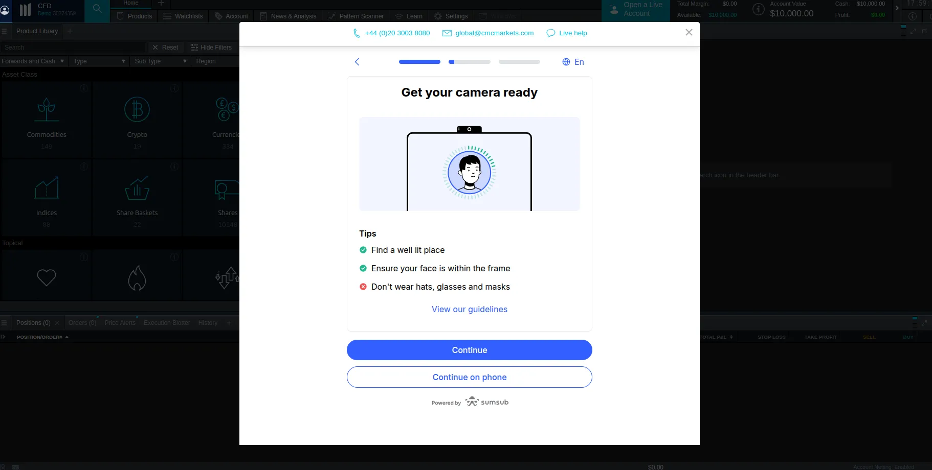 Registration Steps