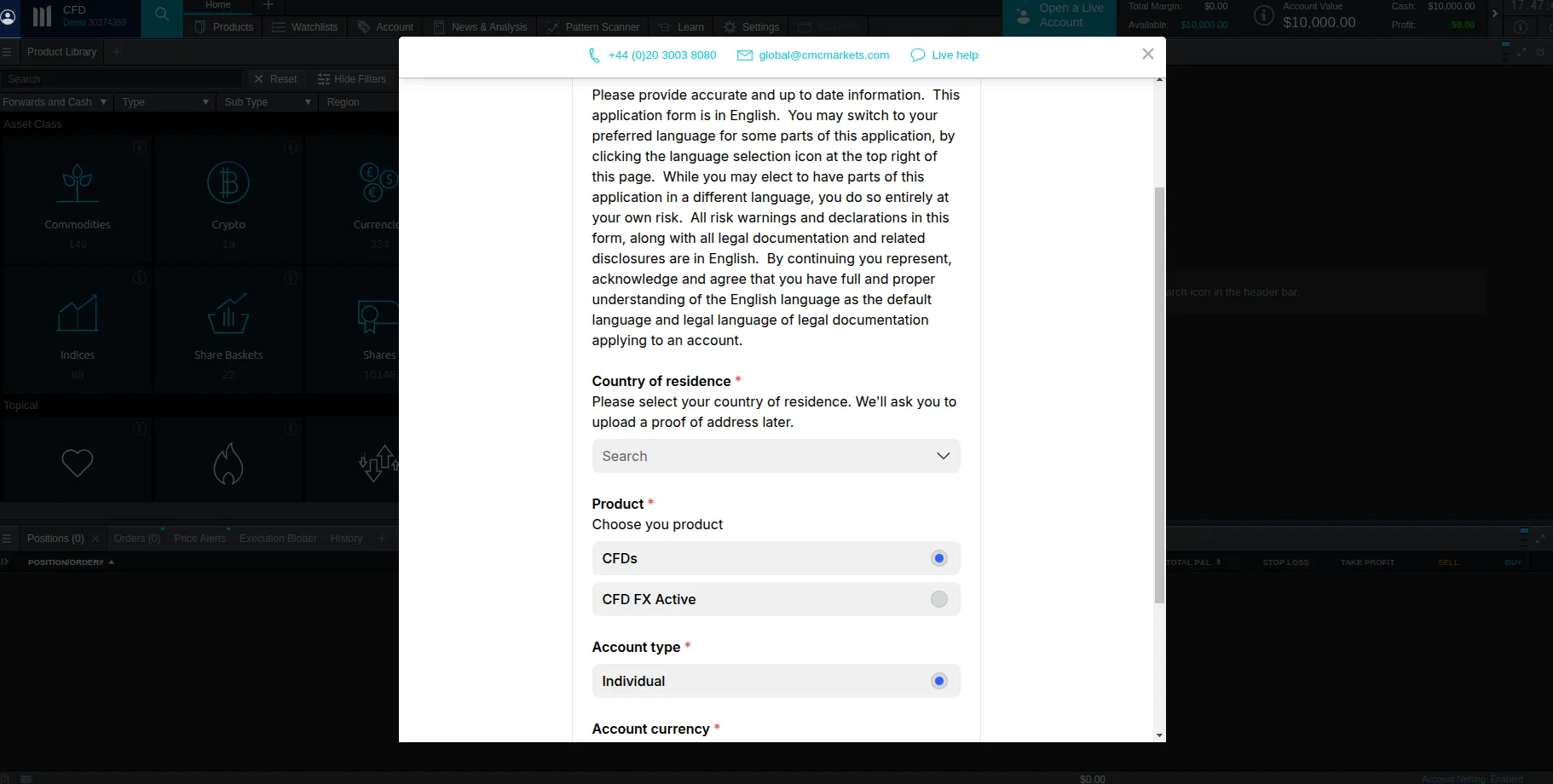 Registration Steps