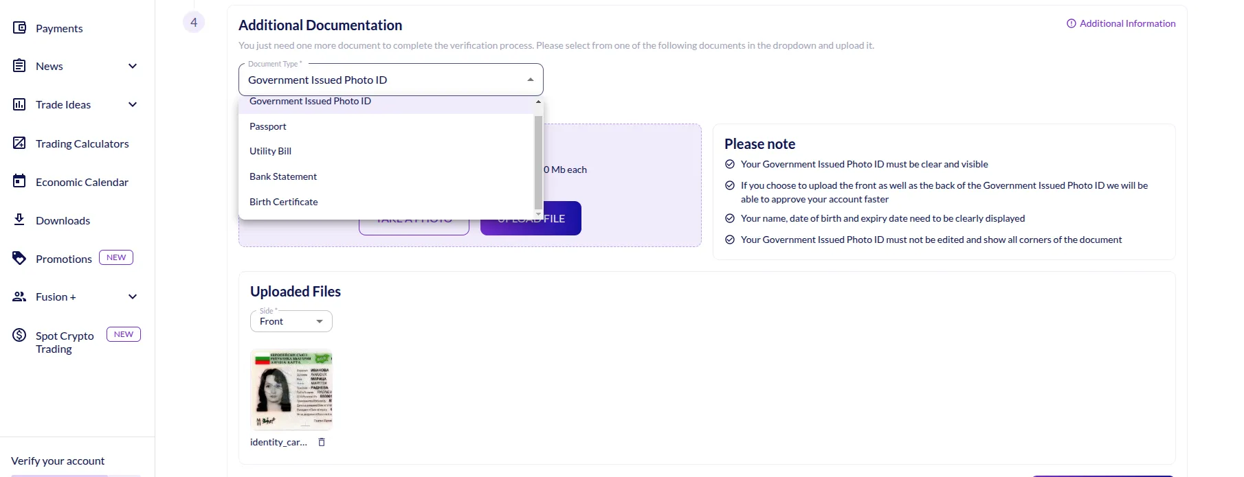 Registration Steps