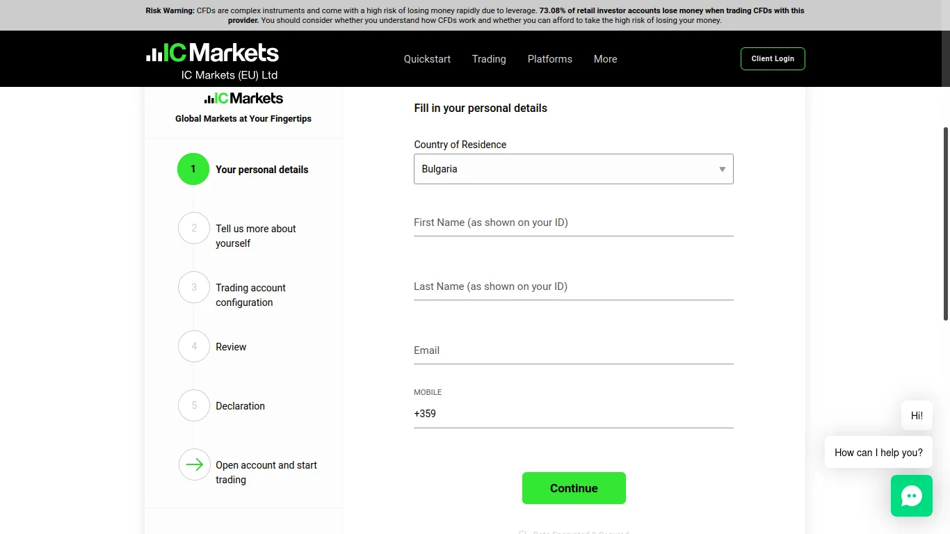 Registration Steps