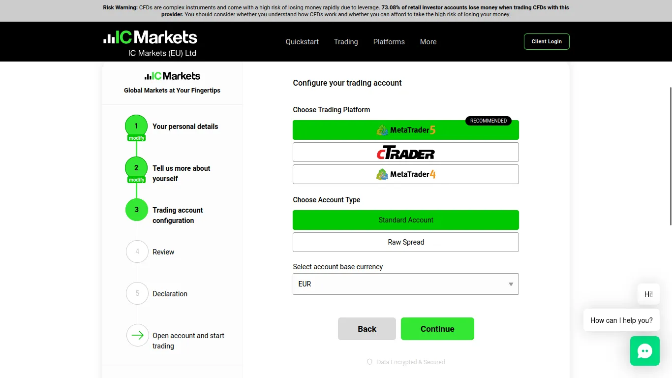 Registration Steps