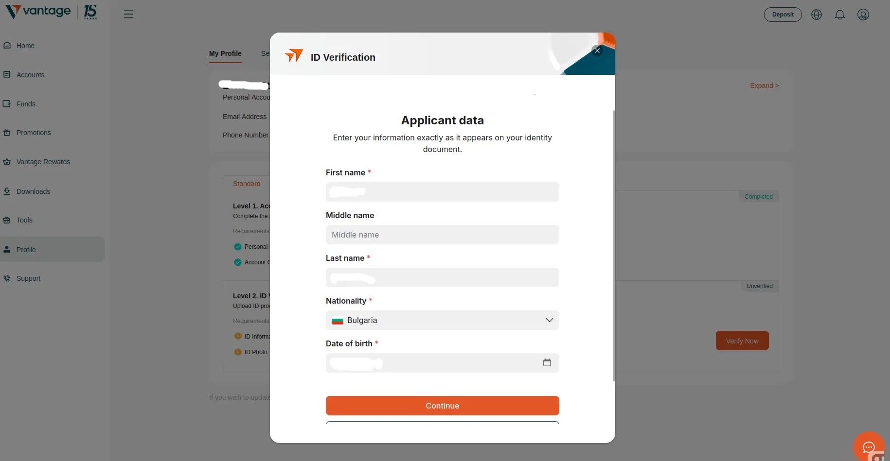 Registration Steps