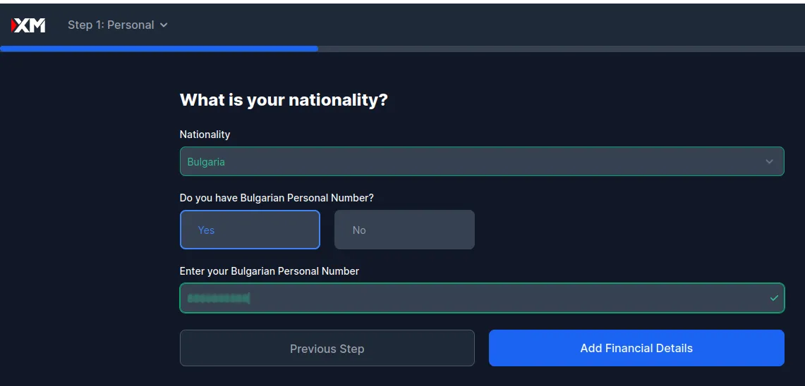 Registration Steps