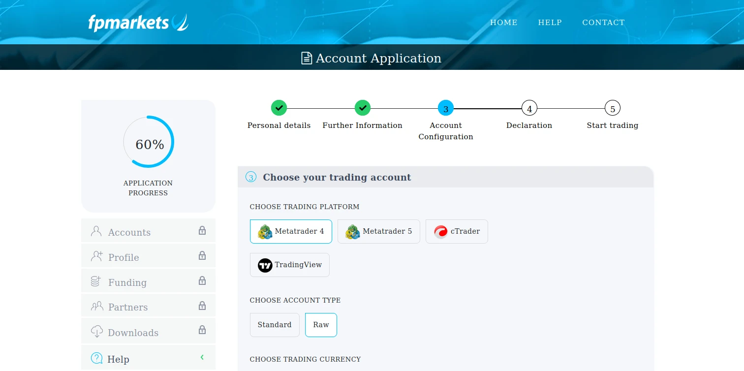 FP Markets Registration Step 7